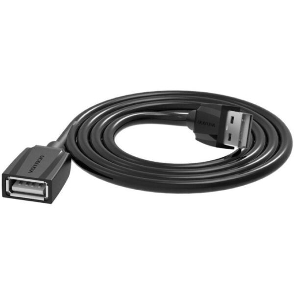 Cable Alargador USB 3.0 Vention VAS-A45-B100/ USB Macho - USB Hembra/ 5Gbps/ 1m/ Negro - Imagen 3