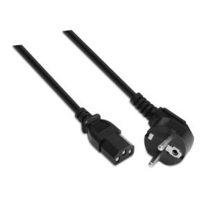 Cable Alimentación Aisens A132-0168/ CEE(7-7) Macho - C13 Hembra/ Hasta 1500W/ 3m/ Negro 8436574701678 A132-0168 AIS-CAB A132-0168