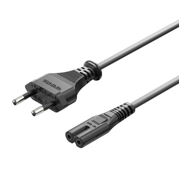 Cable Alimentación Forma 8 Vention ZCLBAC/ CEE7/16 Macho - C7 Hembra/ 1.8m 6922794775831 ZCLBAC VEN-CAB ZCLBAC