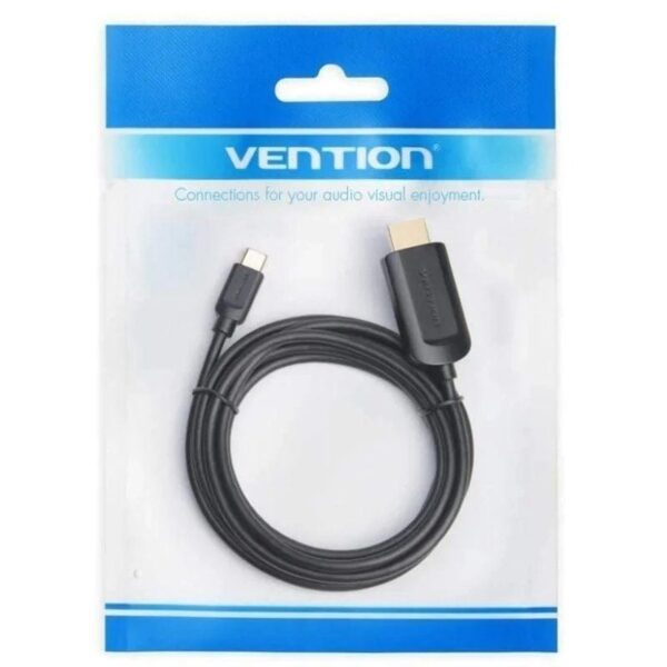 Cable Conversor HDMI 1.4 4K Vention CGUBI/ USB Tipo-C Macho - HDMI Macho/ 3m/ Negro - Imagen 5