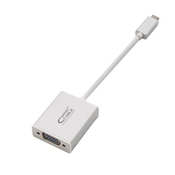 Cable Conversor Nanocable 10.16.4101/ USB Tipo-C Macho - VGA Hembra 8433281008137 10.16.4101 NAN-ADP 10 16 4101