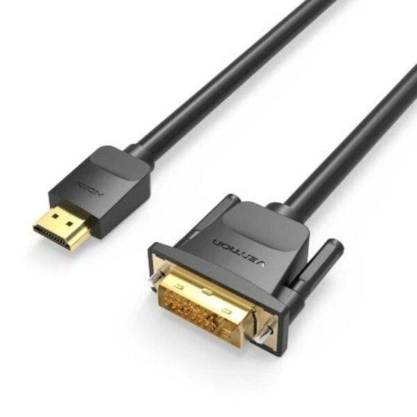 Cable Conversor Vention ABFBF/ DVI Macho - HDMI Macho/ 1m/ Negro - Imagen 2