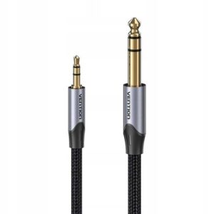 Cable Estéreo Vention BAUHJ/ Jack 3.5 Macho - Jack 6.3 Macho/ 5m/ Gris 6922794756540 BAUHJ VEN-CAB BAUHJ