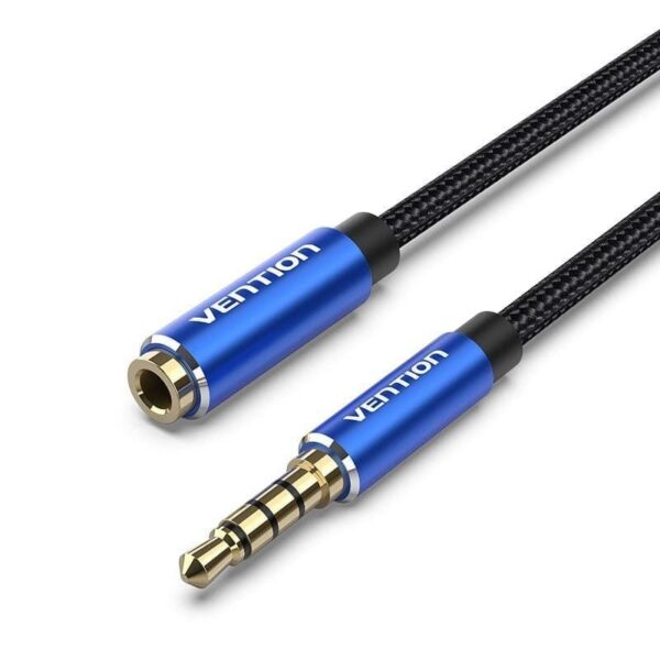 Cable Estéreo Vention BHCLJ/ Jack 3.5 Macho - Jack 3.5 Hembra/ 5m/ Azul 6922794765764 BHCLJ VEN-CAB BHCLJ