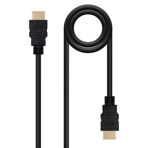 Cable HDMI 1.4 Nanocable 10.15.1701/ HDMI Macho - HDMI Macho/ 1.5m/ Negro 8433281010444 10.15.1701 NAN-CAB HDMI 10 15 1701