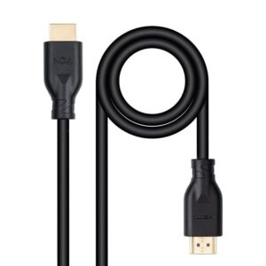 Cable HDMI 2.0 4K CCS Nanocable 10.15.3903/ HDMI Macho - HDMI Macho/ 3m/ Negro 8433281013889 10.15.3903 NAN-CAB 10 15 3903