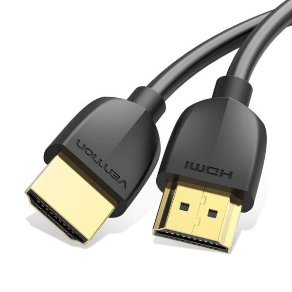 Cable HDMI 2.0 4K Portatil Vention AAIBF/ HDMI Macho - HDMI Macho/ 1m/ Negro 6922794741560 AAIBF VEN-CAB HDMI AAIBF