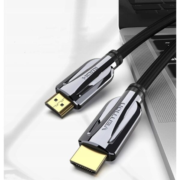 Cable HDMI 2.1 8K Vention AALBF/ HDMI Macho - HDMI Macho/ 1m/ Gris y Negro - Imagen 2