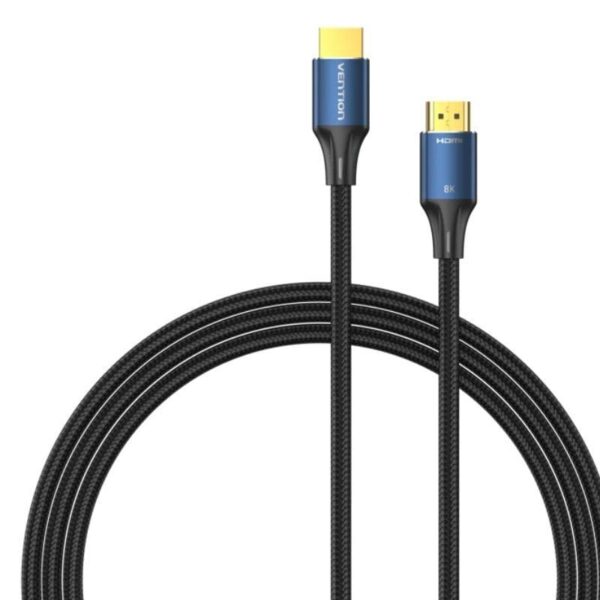 Cable HDMI 2.1 8K Vention ALGLI/ HDMI Macho - HDMI Macho/ 3m/ Azul - Imagen 2