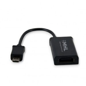 Cable MHL 11 Pines 3GO CMHL11 HDMI Macho - MicroUSB Macho/ Negro 8436531557485 CMHL11 3GO-CAB CMHL11 BK