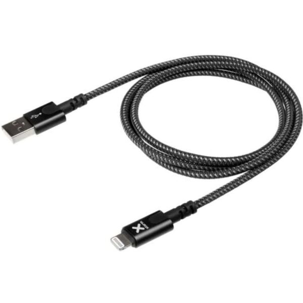 Cable USB 2.0 Lightning Xtorm CX2021/ USB Macho - Lightning Macho/ Hasta 12W/ 480Mbps/ 3m/ Negro - Imagen 2