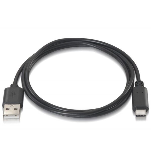 Cable USB 2.0 Tipo-C Aisens A107-0050/ USB Tipo-C Macho - USB Macho/ Hasta 9W/ 625Mbps/ 50cm/ Negro - Imagen 2