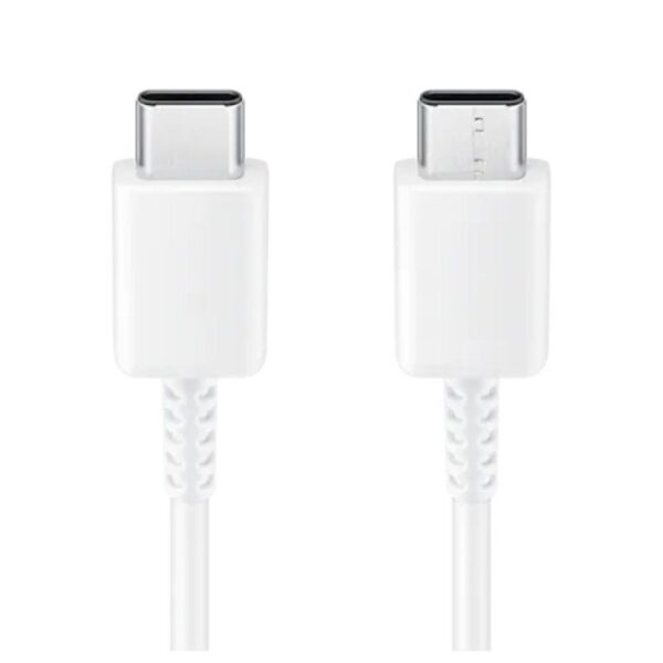 Cable USB 2.0 Tipo-C Samsung EP-DA705BWEGWW/ USB Tipo-C Macho - USB Tipo-C Macho/ 1m/ Blanco - Imagen 2