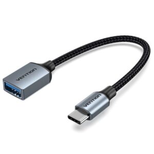 Cable USB 2.0 Tipo-C Vention CCXHB/ USB Tipo-C Macho - USB Hembra/ 15cm 6922794755079 CCXHB VEN-ADP CCXHB