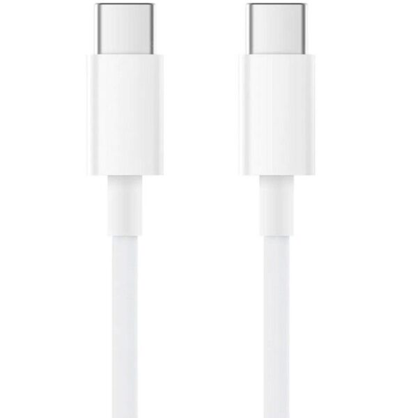 Cable USB 2.0 Tipo C Xiaomi SJV4108GL/ USB Tipo-C Macho - USB Tipo-C Macho/ 1.5m/ Blanco - Imagen 4