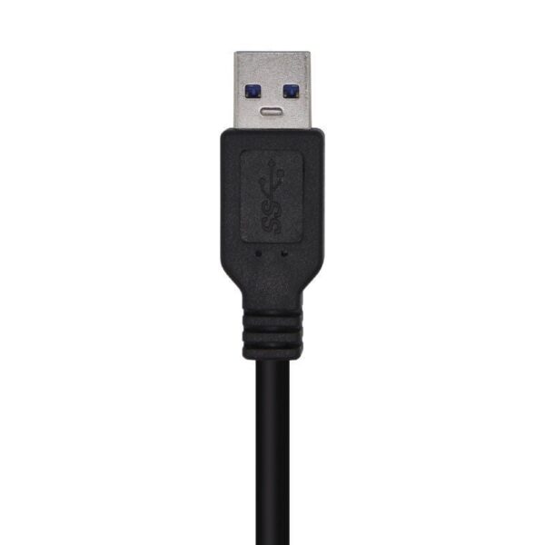 Cable USB 3.0 Impresora Aisens A105-0445/ USB Tipo-B Macho - USB Macho/ 3m/ Negro - Imagen 3