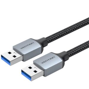 Cable USB 3.0 Vention CTSHH/ USB Macho - USB Macho/ 5Gbps/ 2m/ Negro 6922794785779 CTSHH VEN-CAB CTSHH