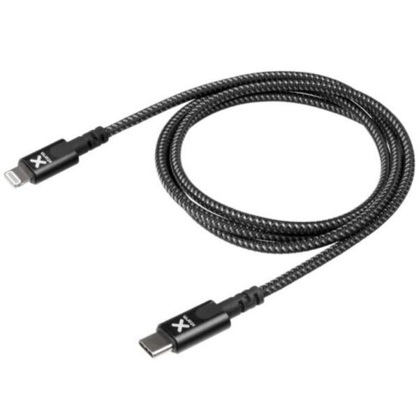 Cable USB Tipo-C Lightning Xtorm CX2041/ USB Tipo-C Macho - Lightning Macho/ Hasta 60W/ 480Mbps/ 3m/ Negro - Imagen 2