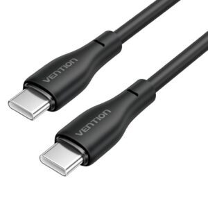 Cable USB Tipo-C Vention H27BF/ USB Tipo-C Macho - USB Tipo-C Macho/ 60W/ 480Mbps/ 1m/ Negro 6922794785366 H27BF VEN-CAB H27BF