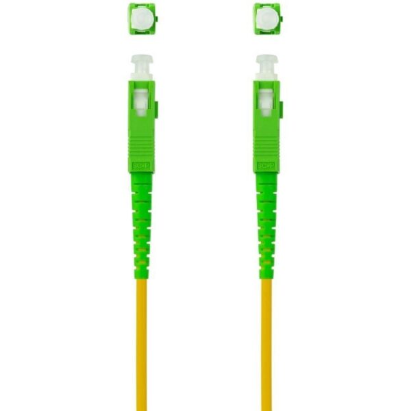 Cable de Fibra Óptica G657A2 Nanocable 10.20.0002/ LSZH/ 2m/ Amarillo - Imagen 2