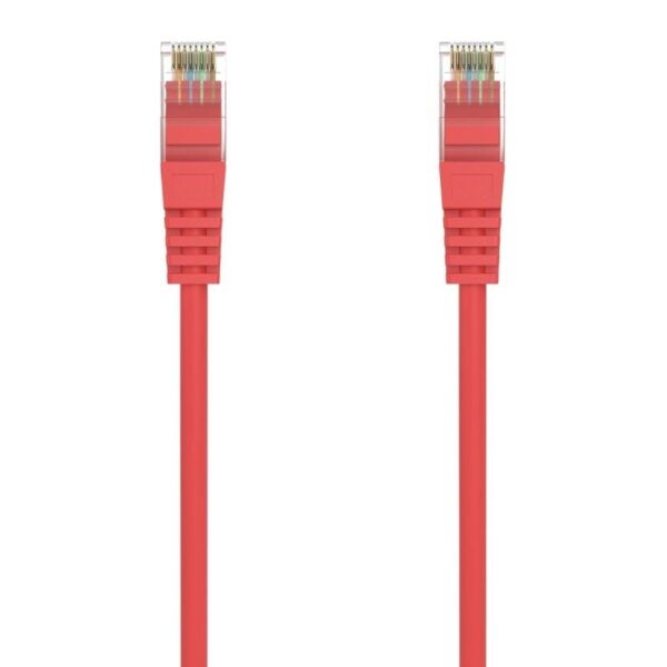 Cable de Red RJ45 AWG24 UTP Aisens A145-0558 Cat.6A/ LSZH/ 50cm/ Rojo - Imagen 3