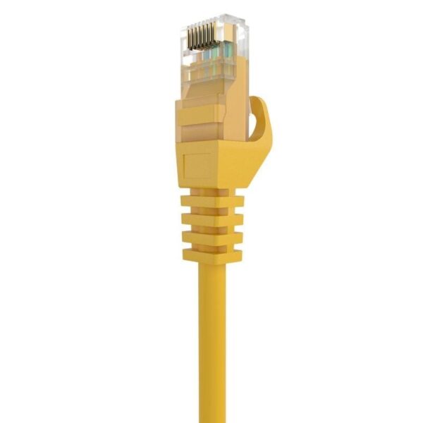 Cable de Red RJ45 AWG24 UTP Aisens A145-0563 Cat.6A/ LSZH/ 25cm/ Amarillo - Imagen 2