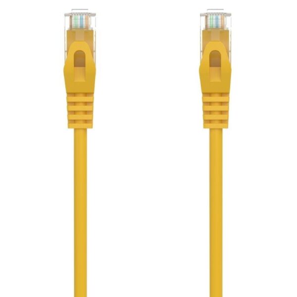 Cable de Red RJ45 AWG24 UTP Aisens A145-0563 Cat.6A/ LSZH/ 25cm/ Amarillo 8436574706758 A145-0563 AIS-CAB A145 0563