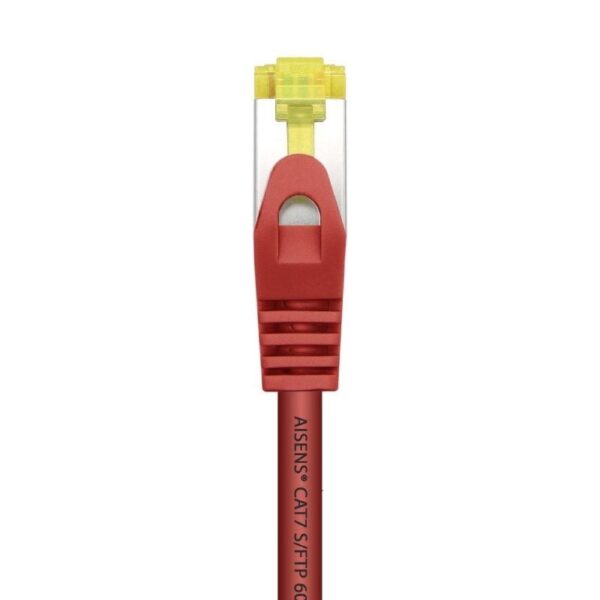 Cable de Red RJ45 SFTP Aisens A146-0469 Cat.7/ 50cm/ Rojo - Imagen 2