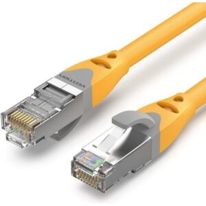 Cable de Red RJ45 SFTP Vention IBHYN Cat.6A/ 15m/ Amarillo 6922794742369 IBHYN VEN-CAB IBHYN