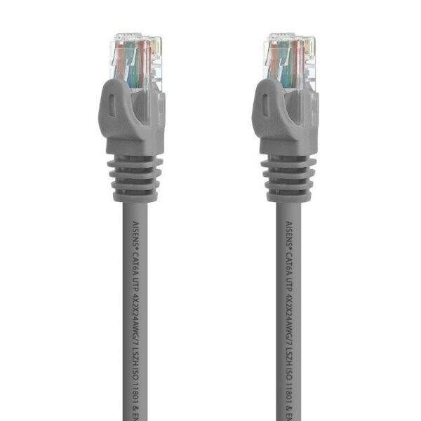 Cable de Red RJ45 UTP Aisens A145-0327 Cat.6A/ 2m/ Gris 8436574703801 A145-0327 AIS-CAB A145-0327