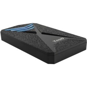 Caja Externa Gaming para Disco Duro de 2.5" TooQ TQE-2550BL/ USB 3.1/ Sin tornillos 8433281009677 TQE-2550BL TOO-CAJA TQE-2550BL