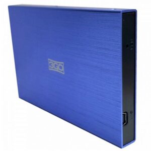 Caja Externa para Disco Duro de 2.5" 3GO HDD25BL13/ USB 2.0 8436531556617 HDD25BL13 3GO-CAJA HDD25BL13