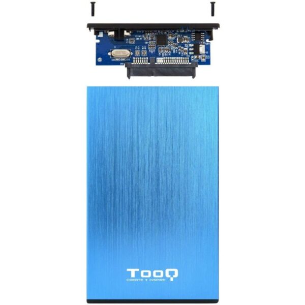 Caja Externa para Disco Duro de 2.5" TooQ TQE-2527BL/ USB 3.1 - Imagen 4