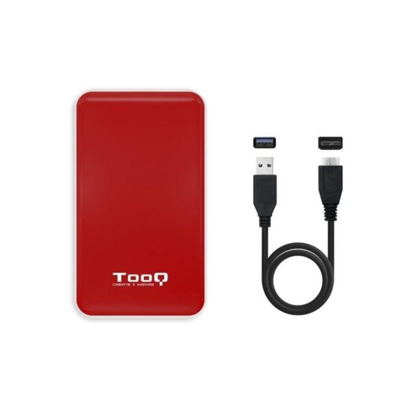 Caja Externa para Disco Duro de 2.5" TooQ TQE-2528R/ USB 3.1/ Sin tornillos - Imagen 4