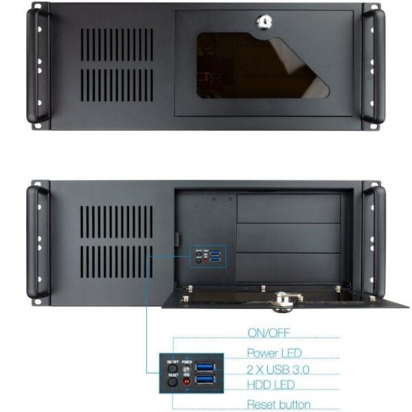 Caja Rack TooQ RACK-406N-USB3 - Imagen 3