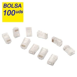 Conectores RJ45 Aisens A138-0292/ Cat.5e/ 100 uds 8436574702910 A138-0292 AIS-CONECTOR A138-0292