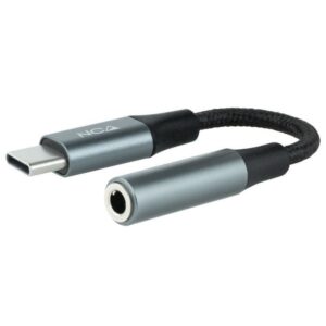 Conversor USB Tipo-C Nanocable 10.24.1204/ USB Tipo-C Macho - Jack 3.5 Hembra 8433281012202 10.24.1204 NAN-ADP 10 24 1204