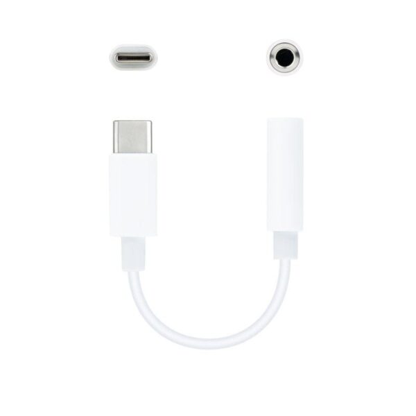 Conversor USB Tipo-C Nanocable 10.24.1205-W/ USB Tipo-C Macho - Jack 3.5 Hembra - Imagen 2