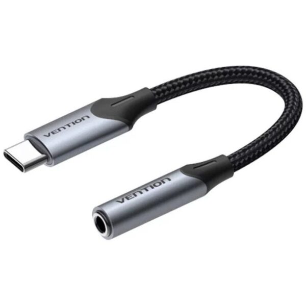 Conversor USB Tipo-C Vention BGJHA/ USB Tipo-C Macho - Jack 3.5 Hembra/ 10cm 6922794751101 BGJHA VEN-ADP BGJHA