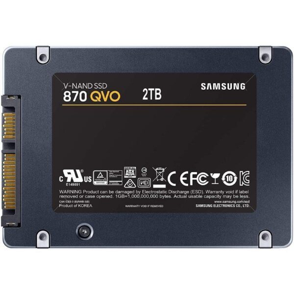 Disco SSD Samsung 870 QVO 2TB/ SATA III/ Full Capacity - Imagen 4