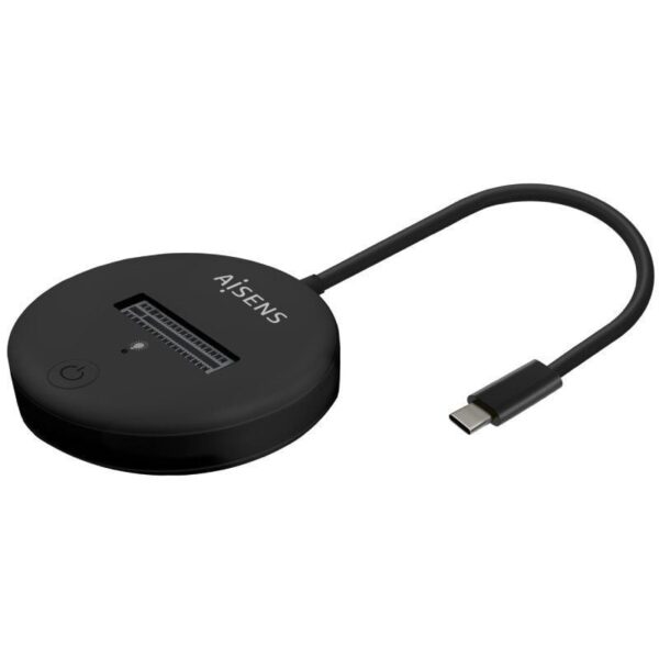 Dock USB Tipo-C para SSD M2 SATA/NVMe Aisens ASUC-M2D013-BK/ Negro 8436574708325 ASUC-M2D013-BK AIS-DOCK M2 ASUC-M2D013-BK