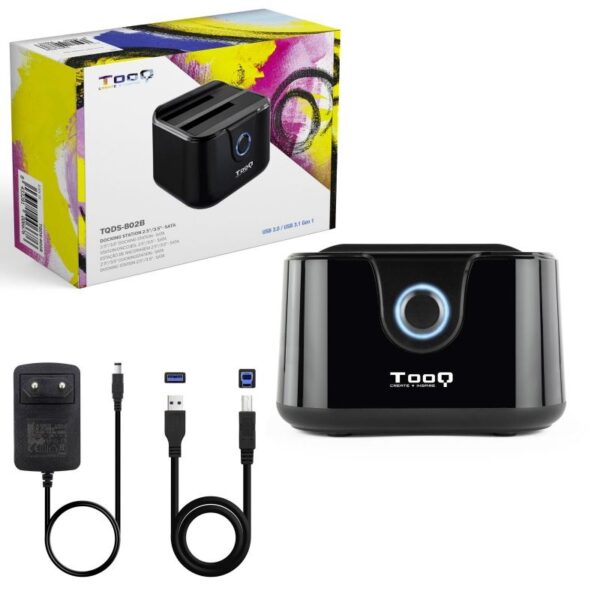 Docking Station para Discos Duros TooQ TQDS-802B - Imagen 5