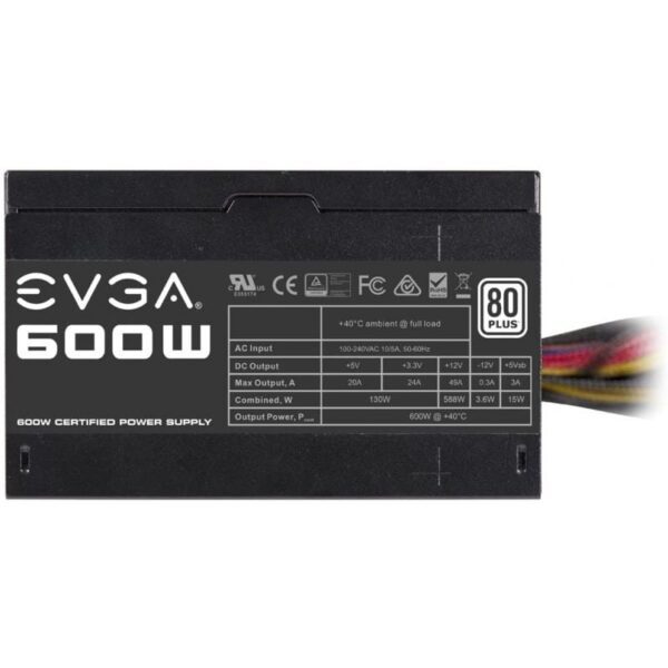 Fuente de alimentación EVGA 600W/ 600W/ Ventilador 12cm/ 80 Plus - Imagen 5