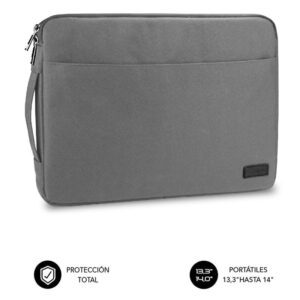 Funda Subblim Urban Laptop Sleeve para Portátiles hasta 14"/ Gris 8436586741488 SUB-LS-0PS0002 SUB-FUNDA LS-0PS0002