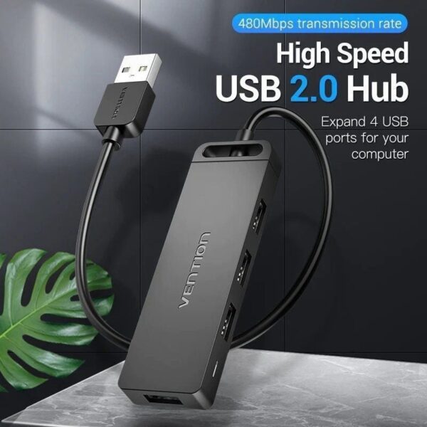 Hub USB 2.0 Vention CHMBF/ 4xUSB/ 1m - Imagen 5