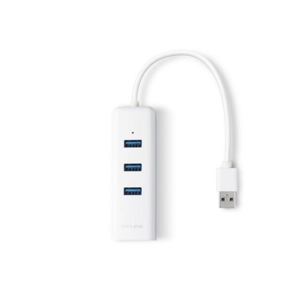 Hub USB 3.0 TP-Link UE330/ 3xUSB/ 1xRJ45/ Blanco - Imagen 3