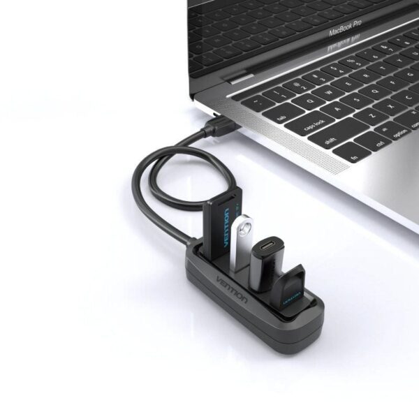 Hub USB Vention VAS-J43-B100/ 4xUSB/ 1m - Imagen 2