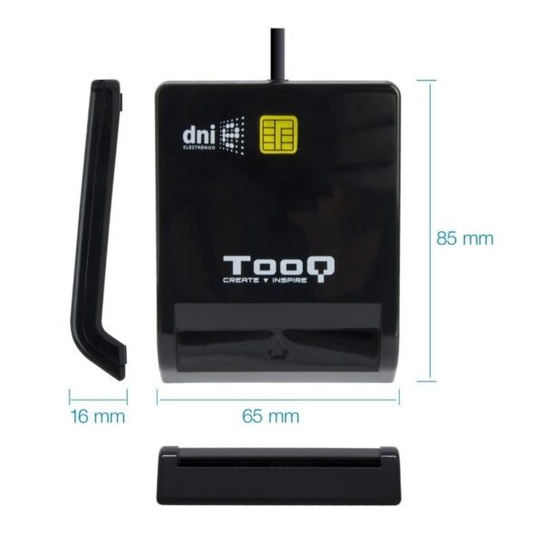 Lector de DNI TooQ TQR-210B - Imagen 2