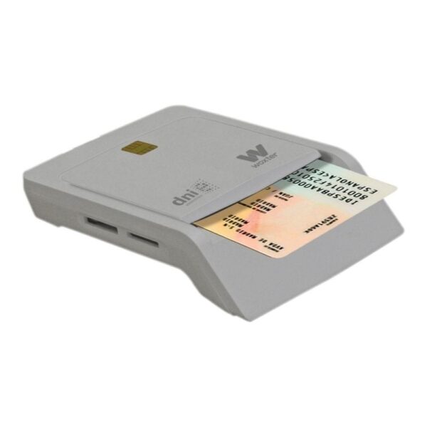 Lector de DNI y Tarjetas Woxter PE26-147/ Blanco/ USB 2.0 - Imagen 3