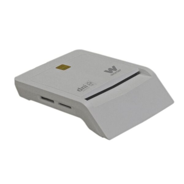 Lector de DNI y Tarjetas Woxter PE26-147/ Blanco/ USB 2.0 - Imagen 5